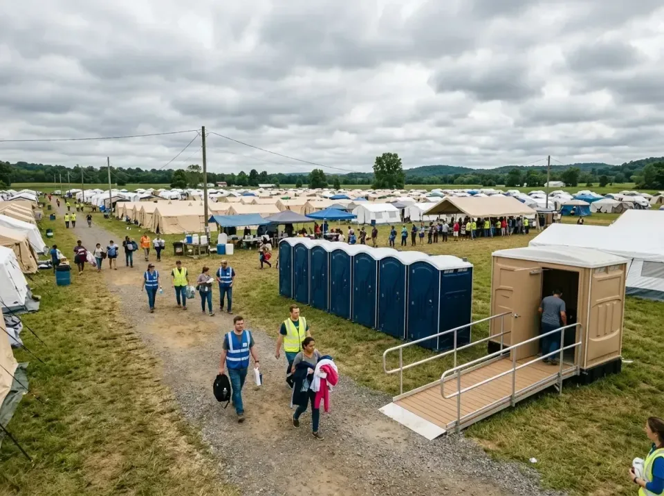 disaster-relief-camp-restrooms-010 — frequently asked questions, Dumpster & Portable Bathrooms Rental in Carterville, IL